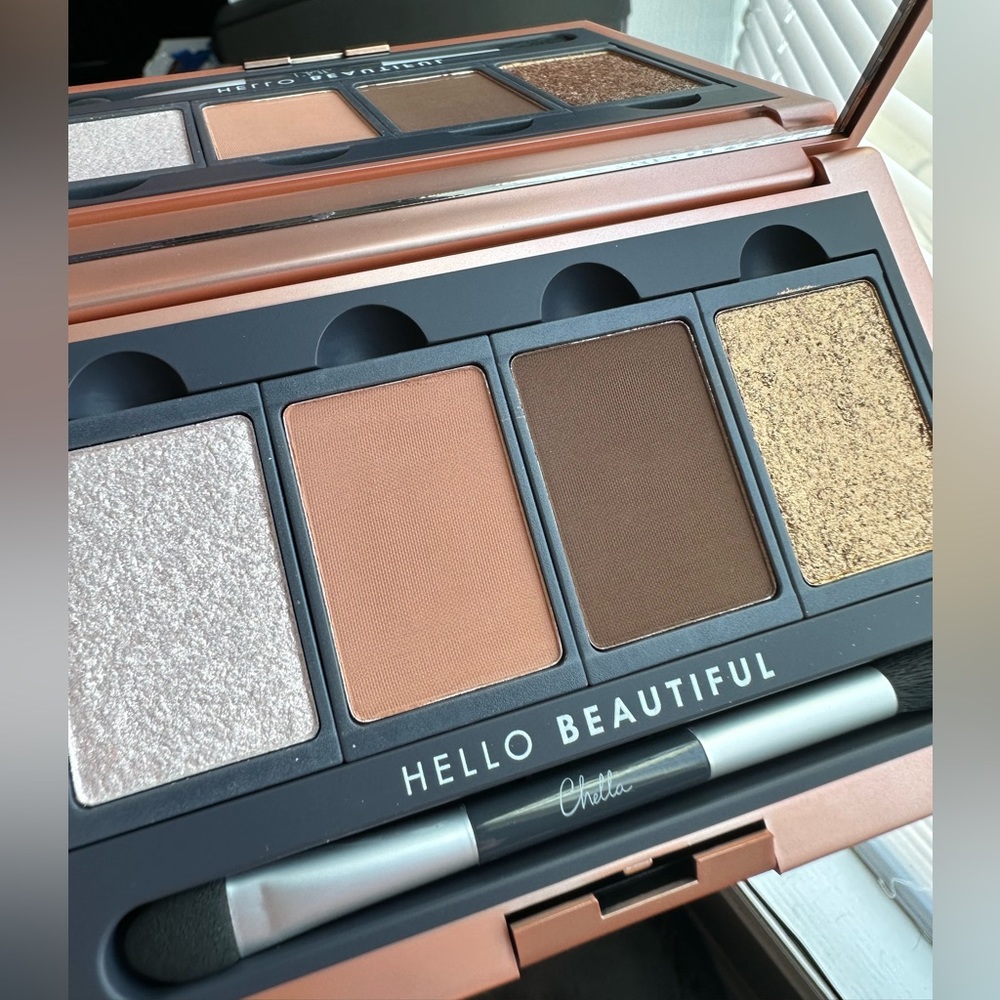 3 Brand New Eyeshadow Palettes HipDot, Half Caked, Chella